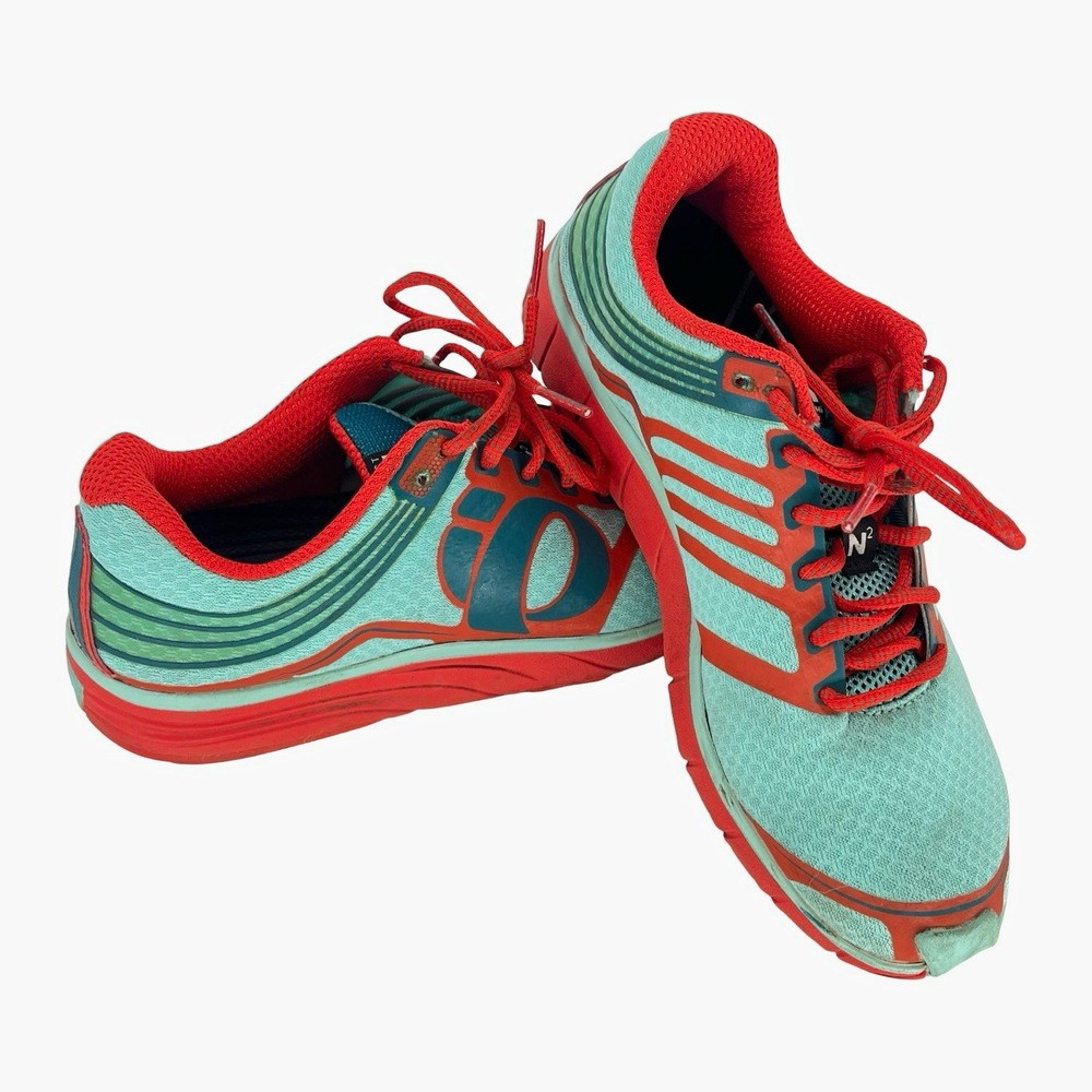 Pearl Izumi EM Road N2 Women's 9.5 Running Shoes Aqua Coral Athletic Sneakers